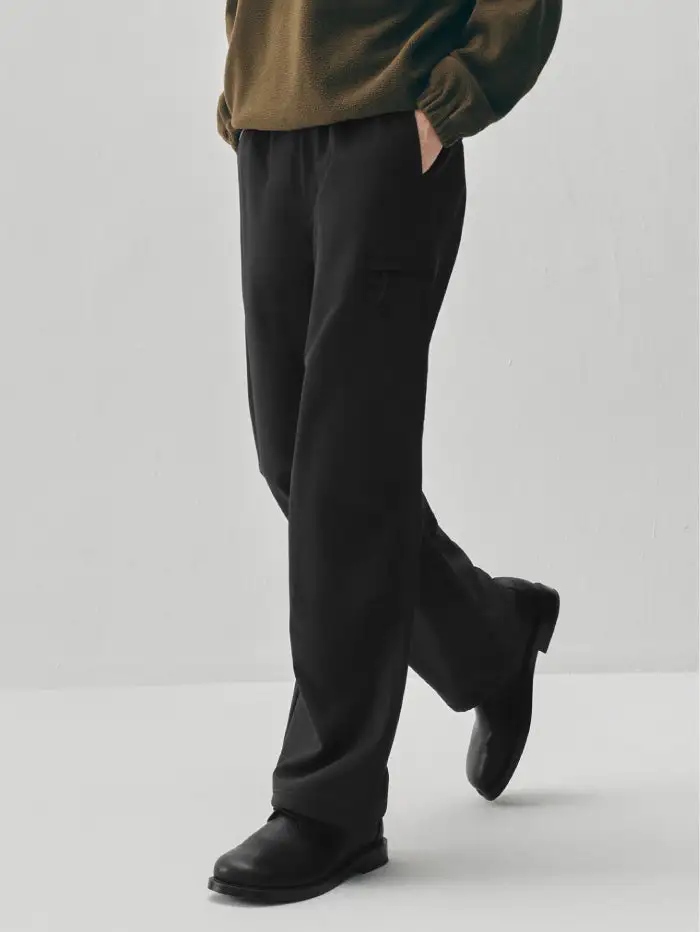 Men's Straight Structured Casual Pants
