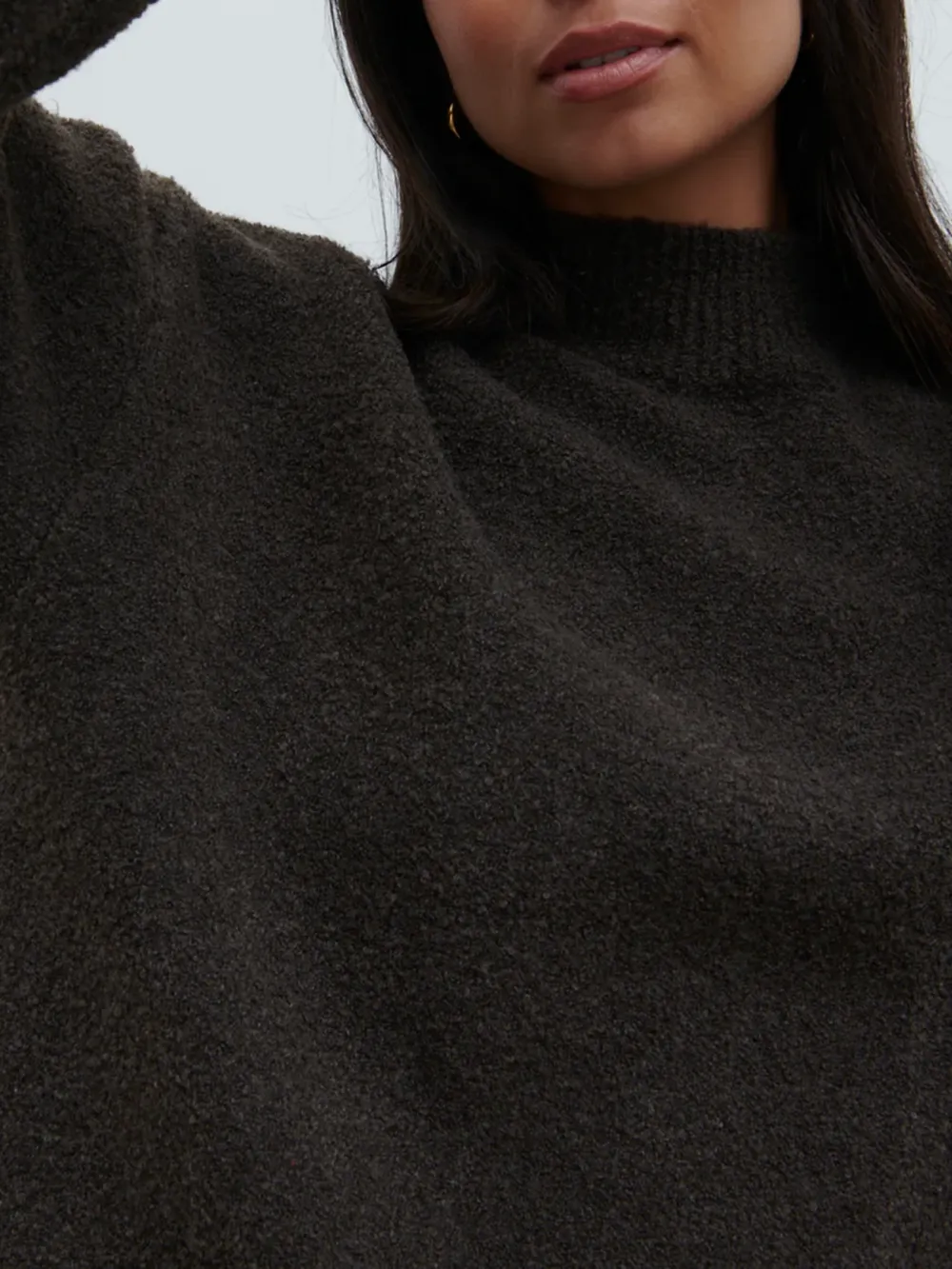 Balloon Sleeve Knit Jumper