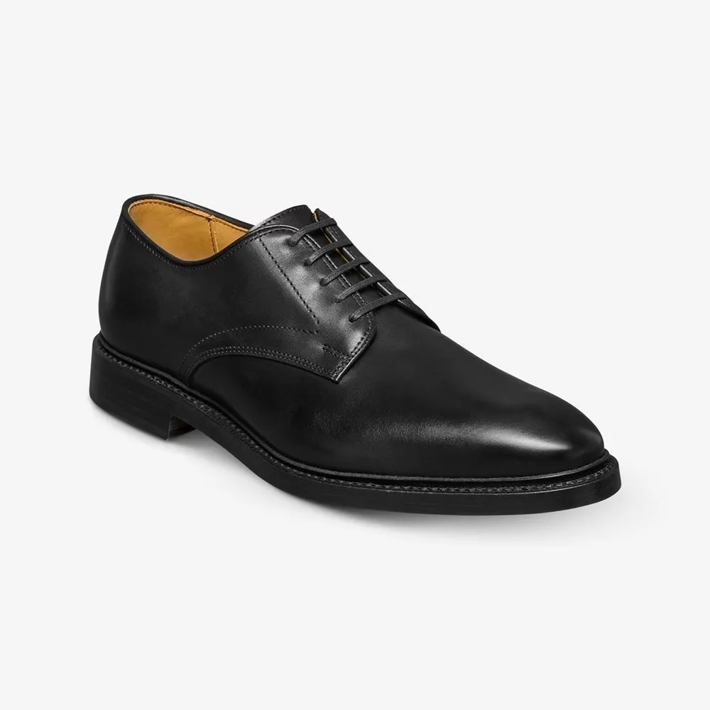 Commuting Style Leather Plain-toe Shoe