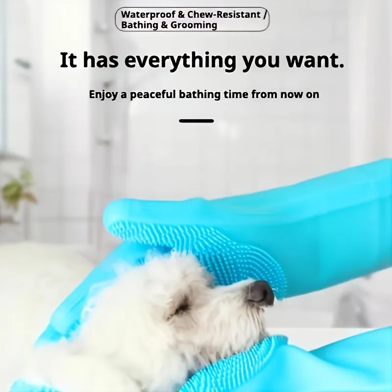 Silicone Pet Bath Brush