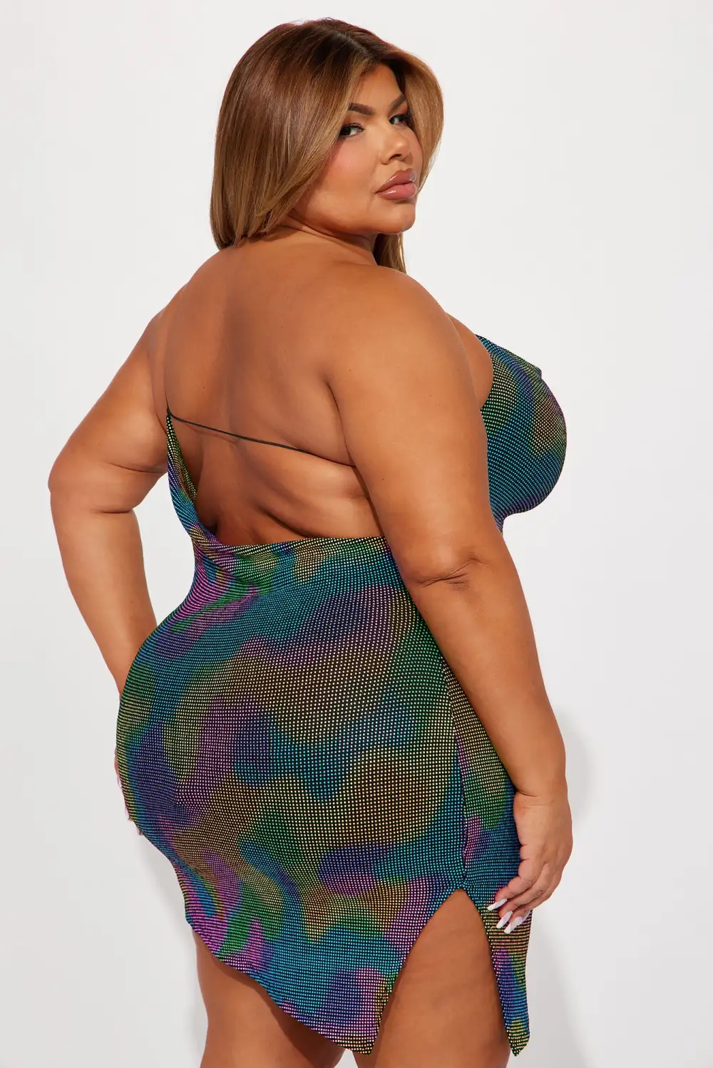 Adriel Mini Dress - Multi Color