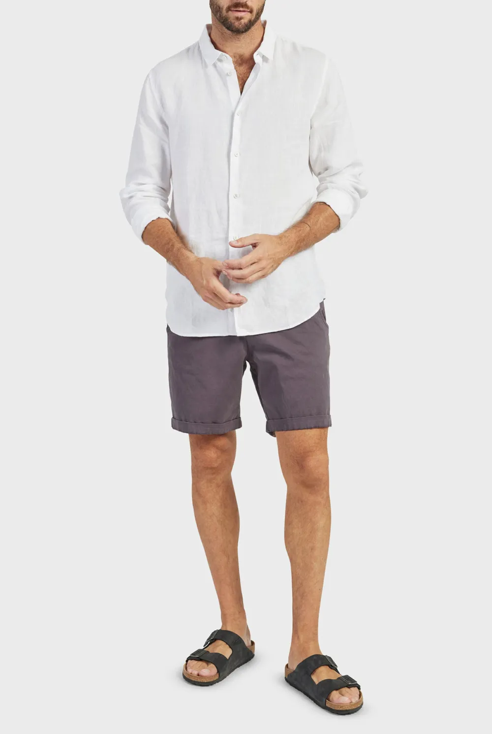 Cooper Chino Short- Charcoal