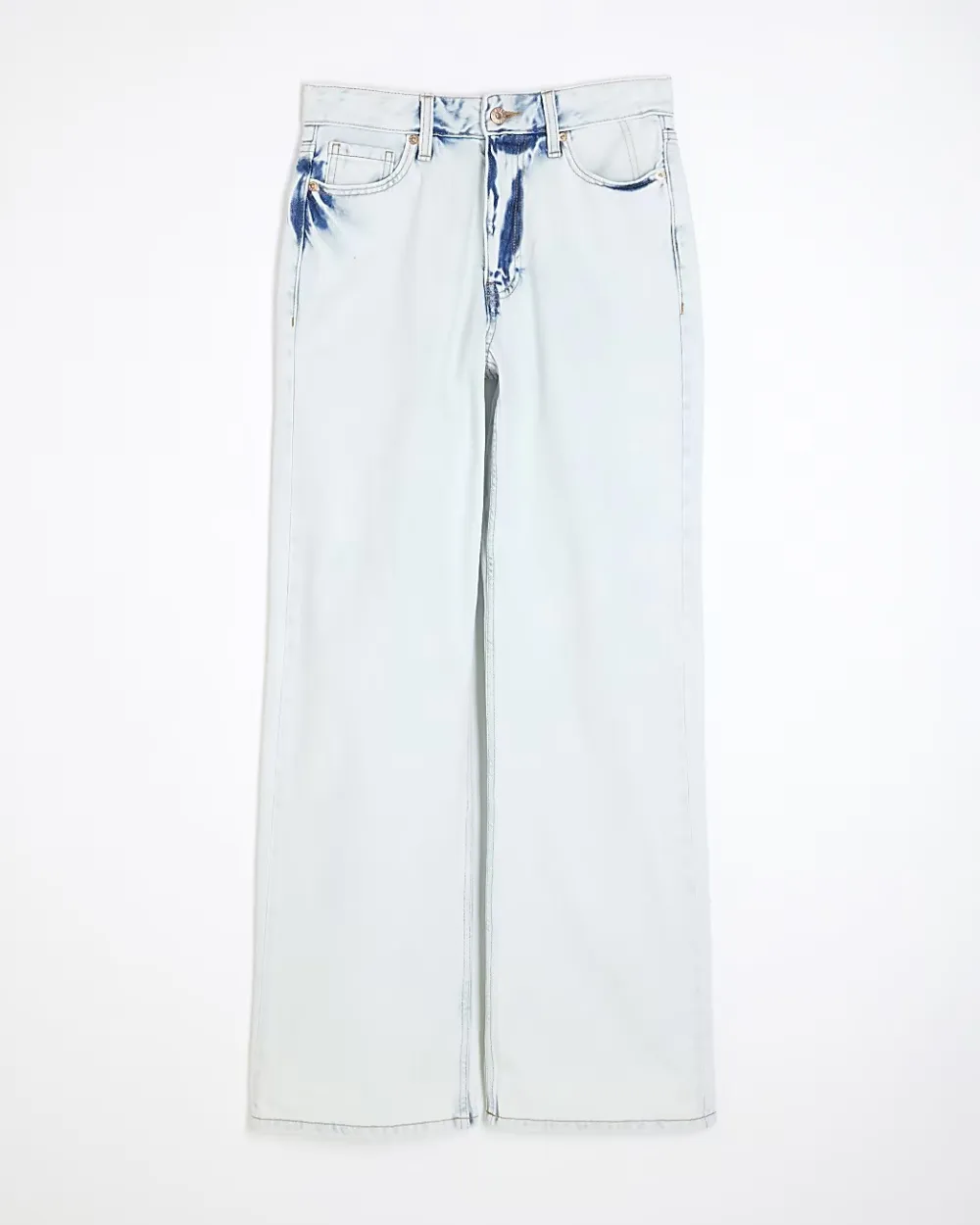 Pure Cotton Multi-Pocket Practical Versatile Jeans