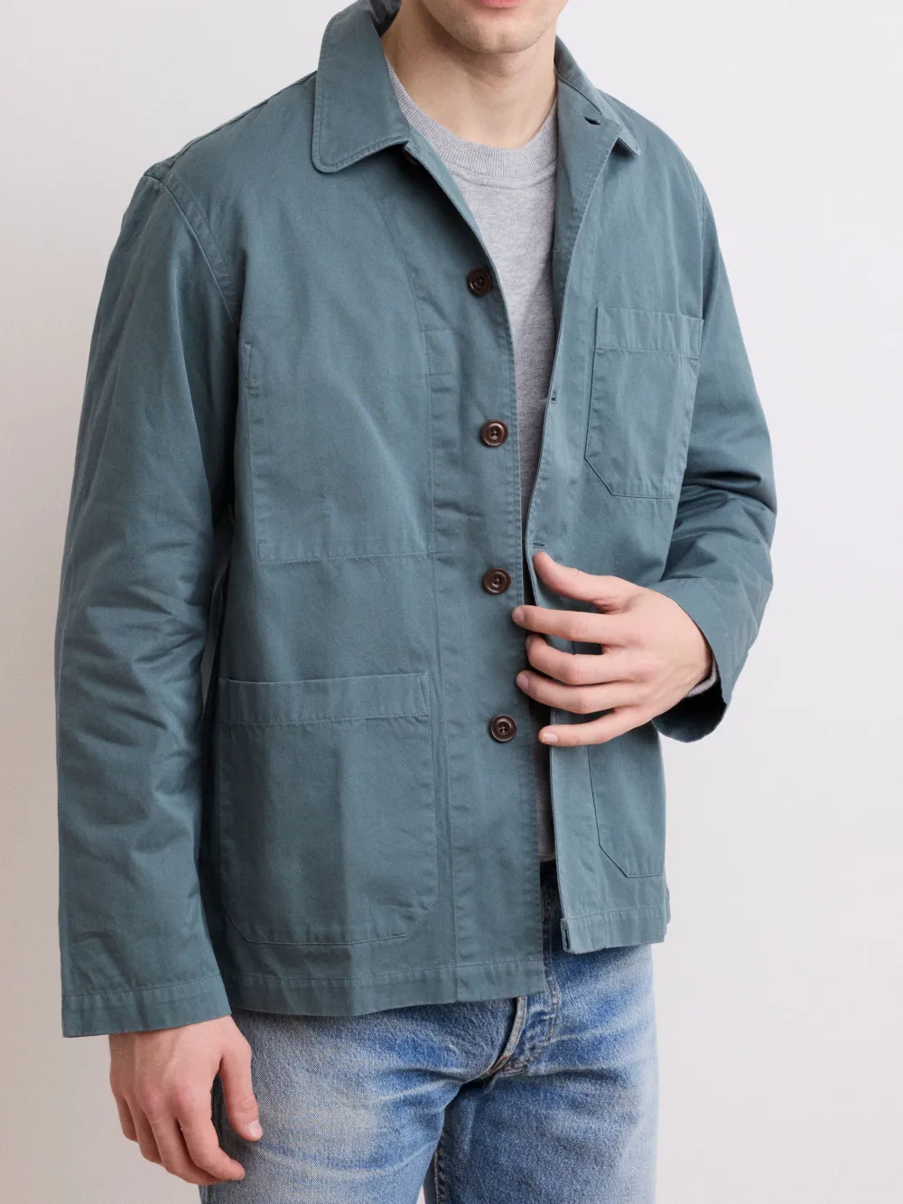 Casual Style Men's Army Green Jacket