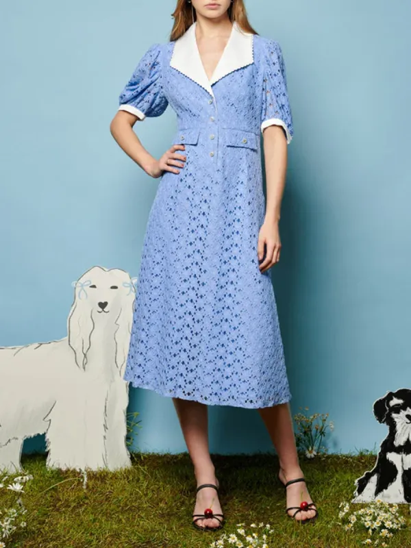Lace Midi Dress