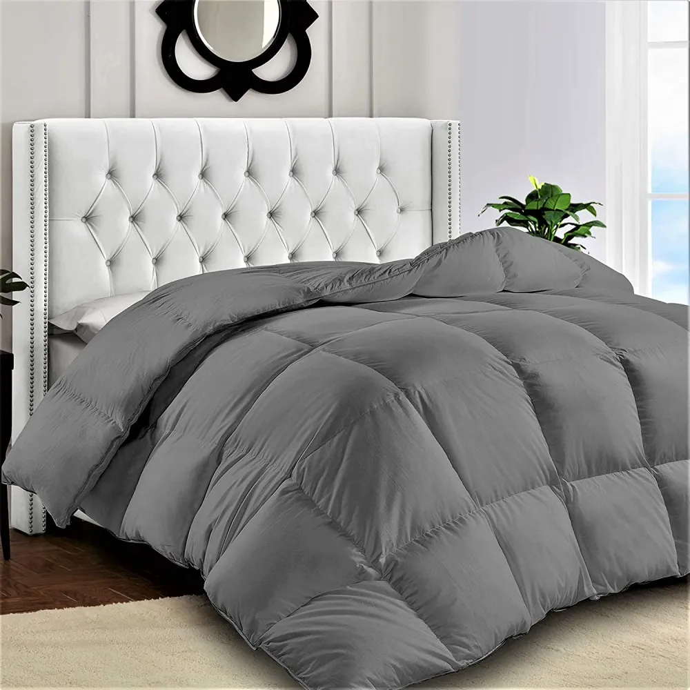 (Store Closing Sale) Premium Quality Heavy Quilted Comforter - Duvet Insert - Stand Alone Comforter - with Corner Tabs -Hypoallergenic -Plush Microfiber Fill