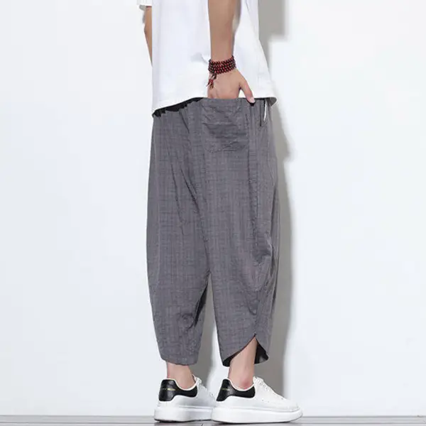 Modern Cropped Casual Pants