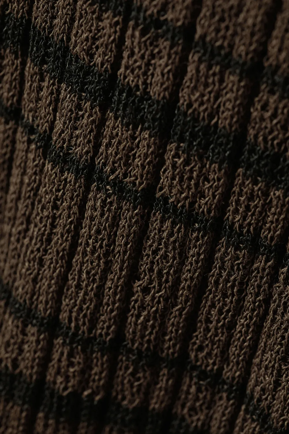Striped V-Neck Long Sleeve Sweater