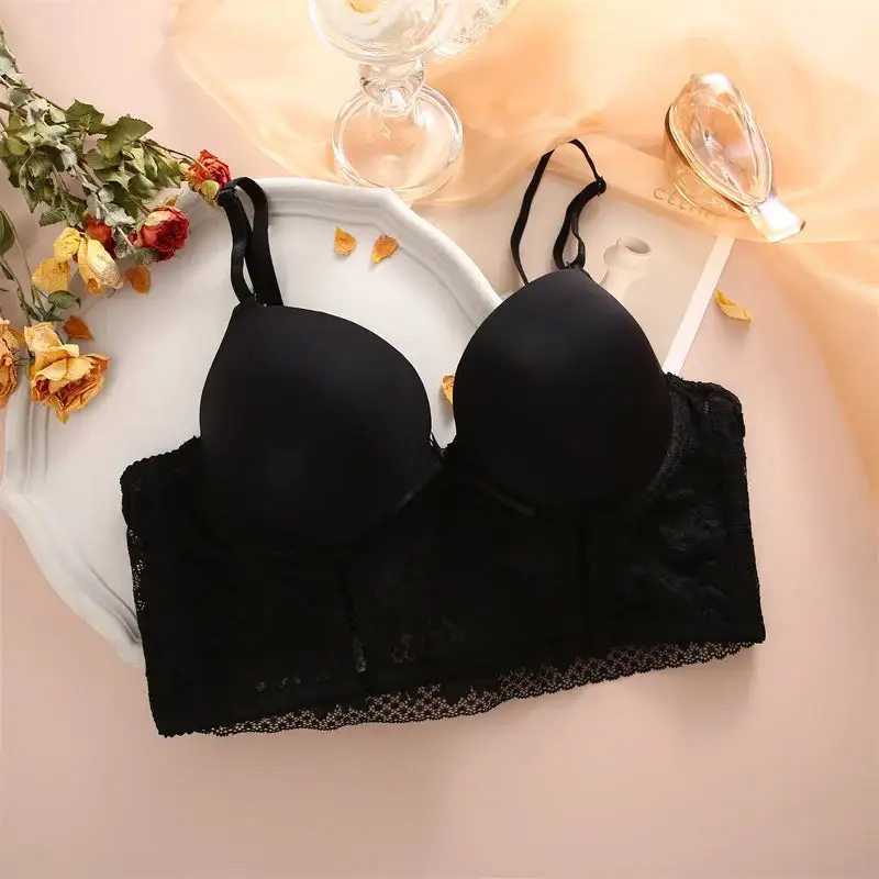 Balconette Bra with Lace Underband