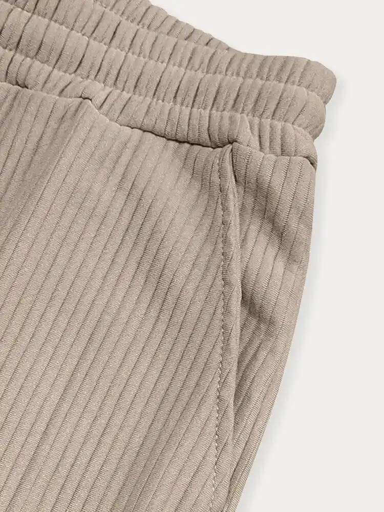 Refined Linen Blend Pants