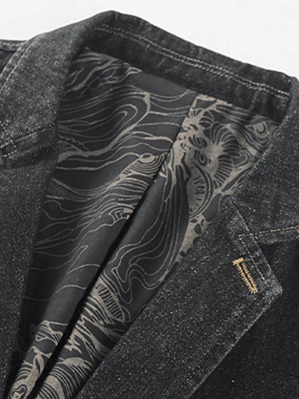Men's Denim Tailored Jacket