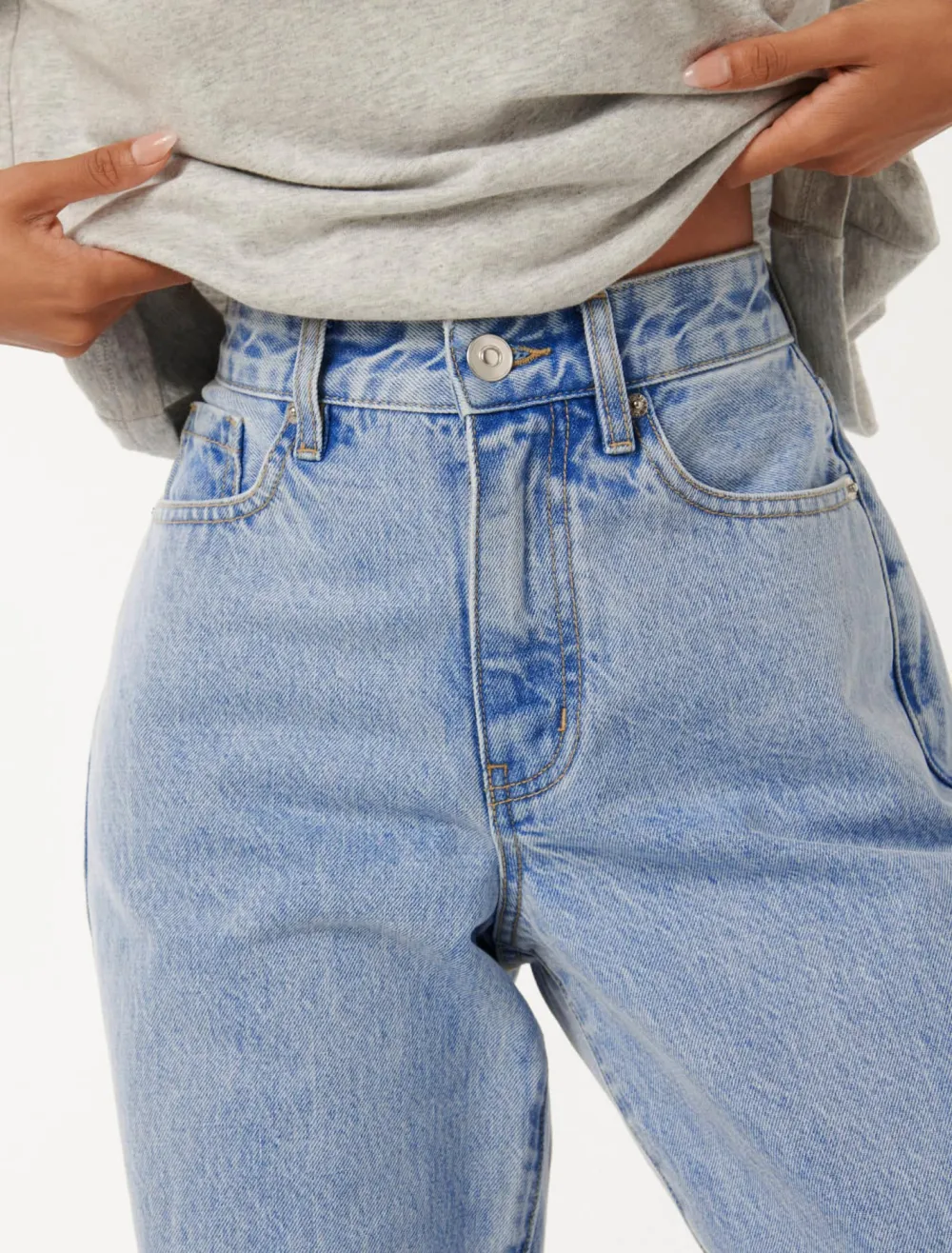 Petite Straight-Leg Jeans