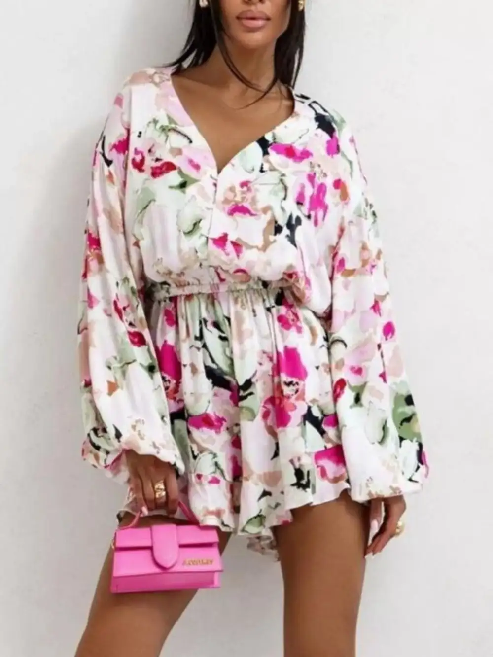 Everyday Floral Jumpsuit Romper