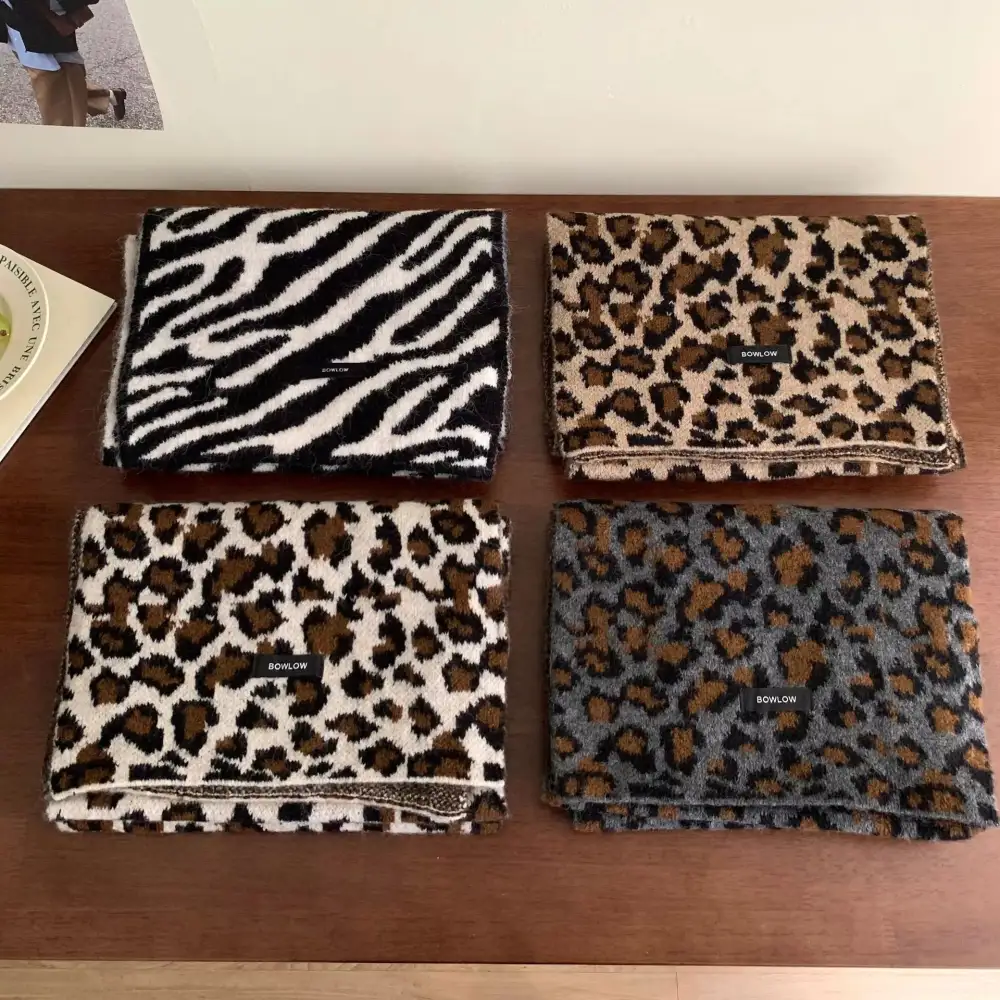 Animal Print Scarf