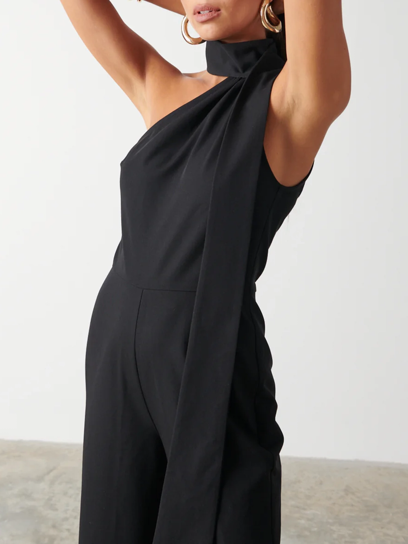 Scarf Jumpsuit