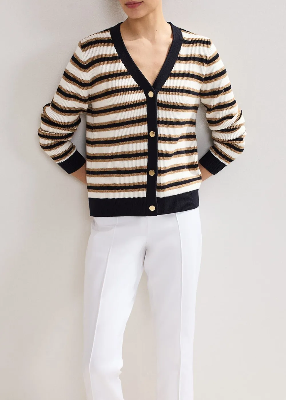 Black Casual Pleated Trousers