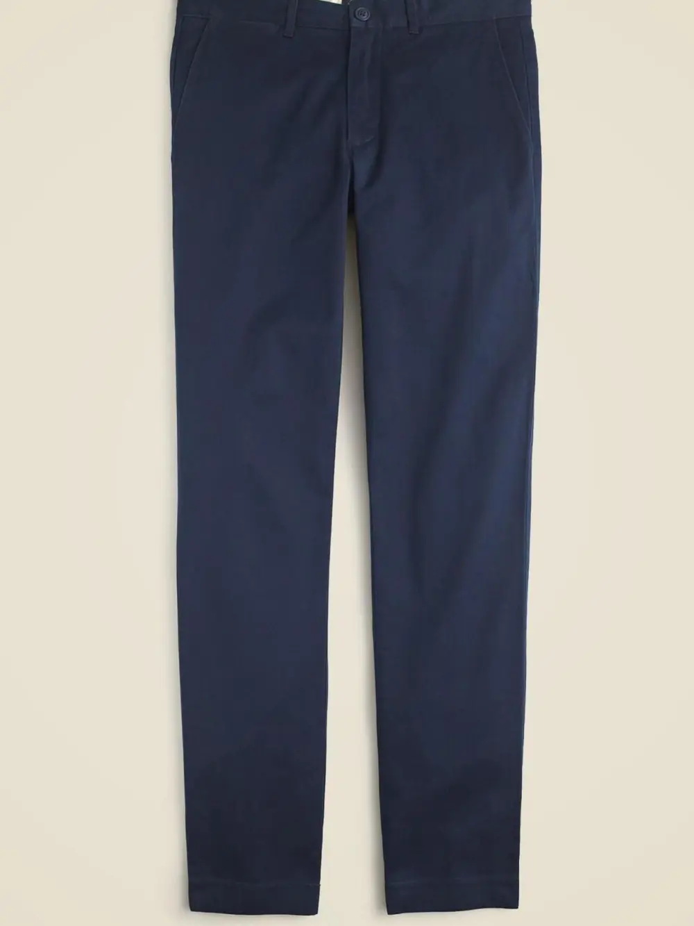 Navy Blue Slim Fit Men's Chino Pants