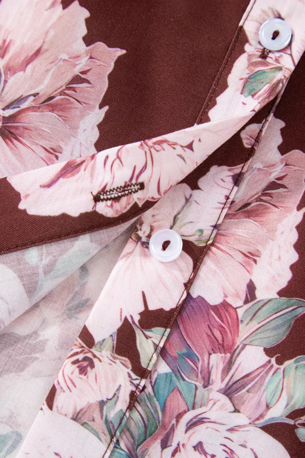Everyday Floral Puff Sleeve Shirt Blouse