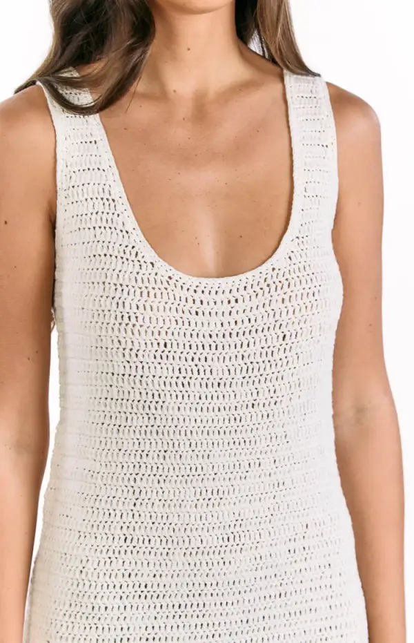 Crochet Mini Dress