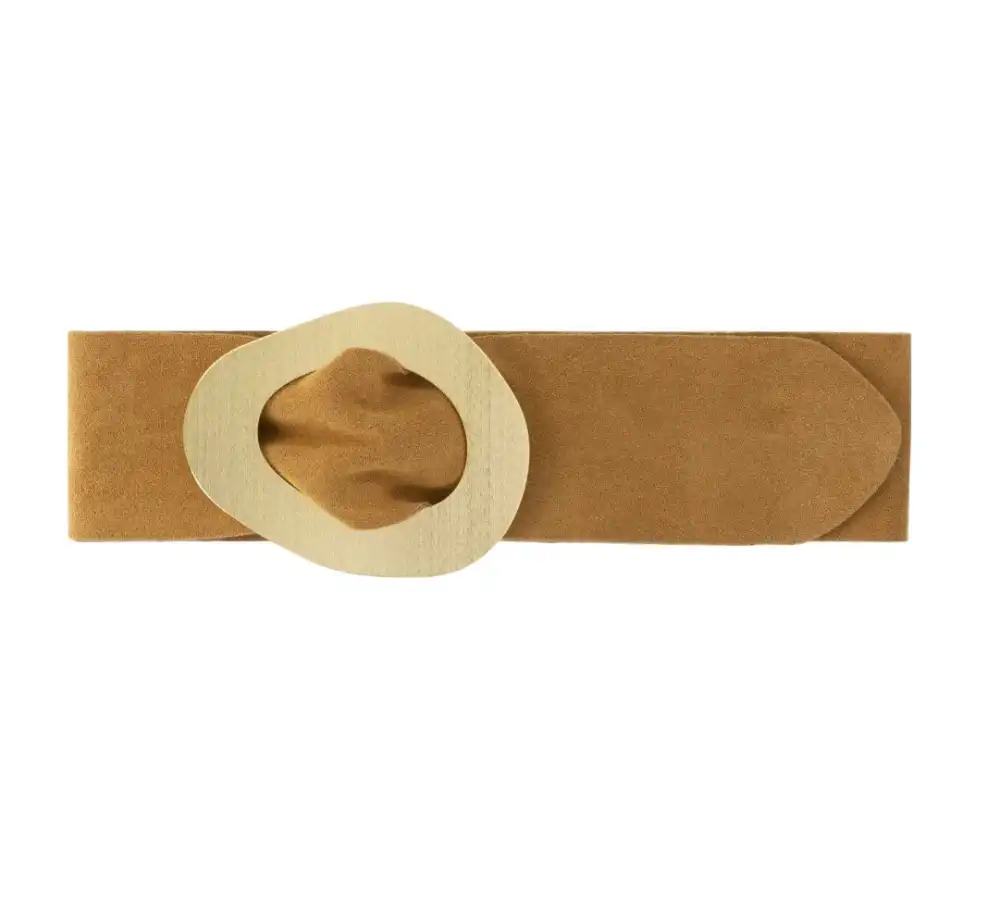 Genuine Italian Suede Leather Wide