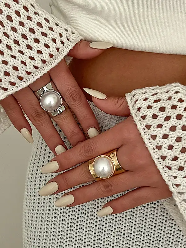 Geometric Polished Ring