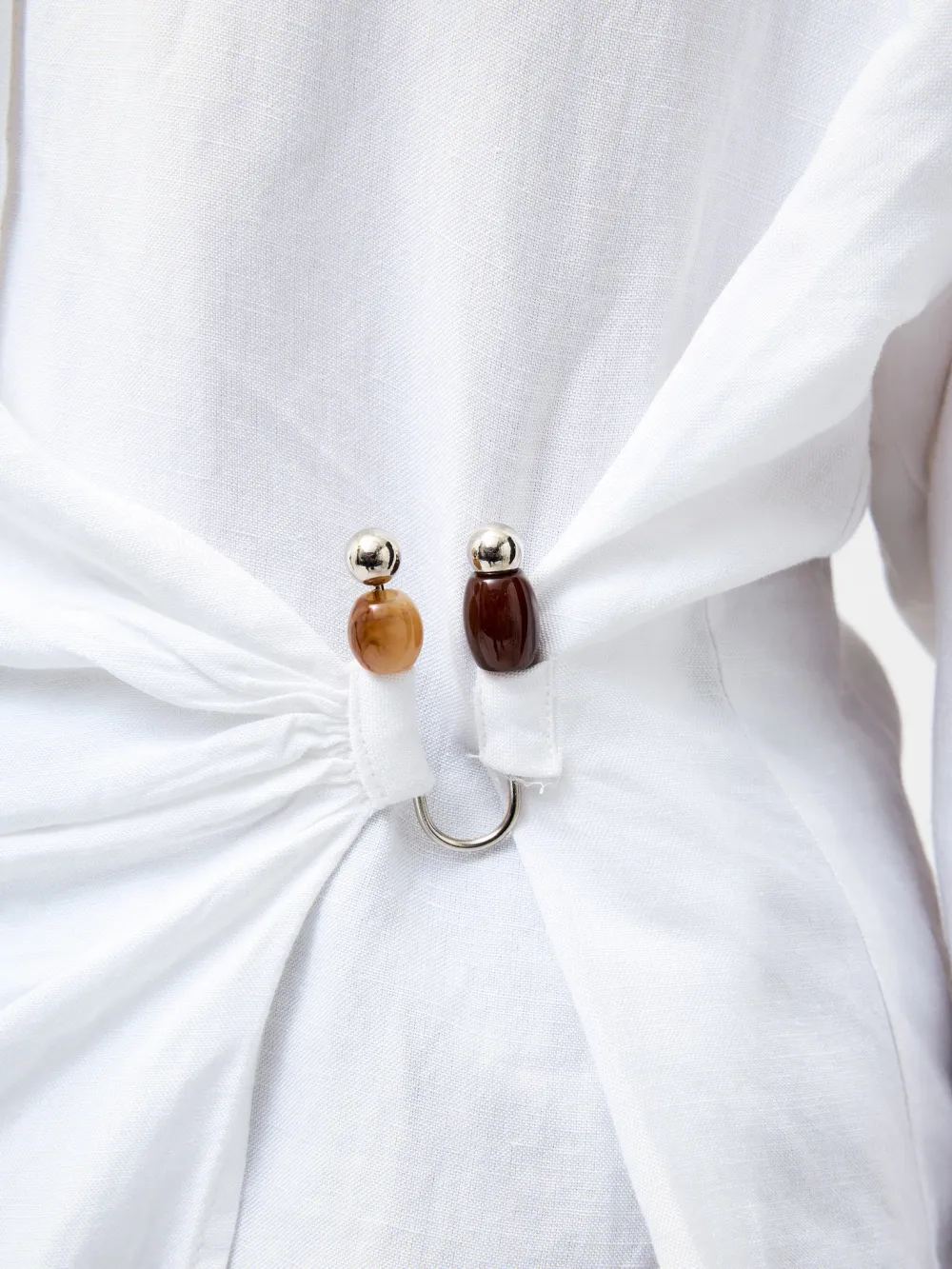 Classic Breathable Linen Waist Shirt