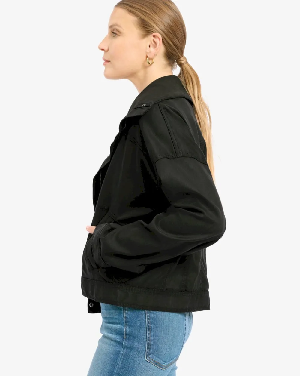 Funnel Neck Jacket