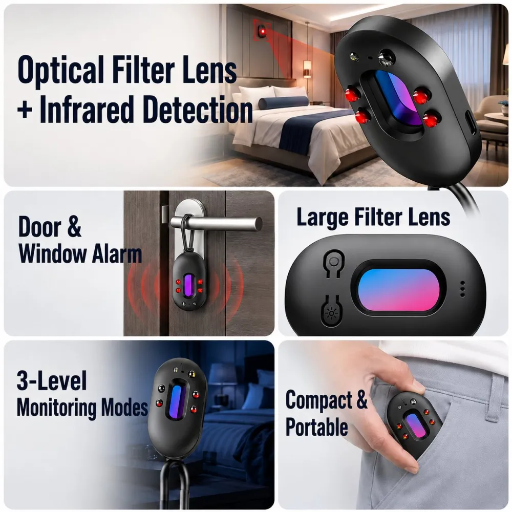 Smart Anti-Spy Hidden Camera Detector
