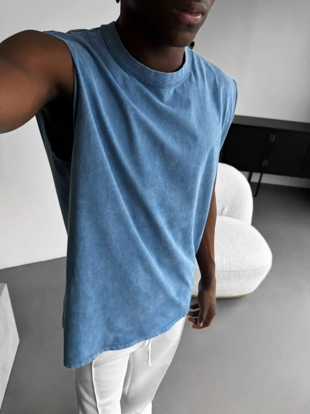 Laidback Relaxed Washed Tank Top