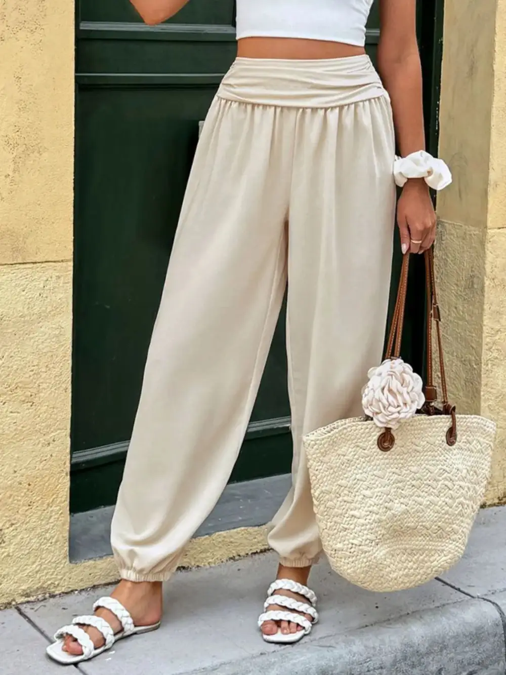 High Waist Jogger Pants