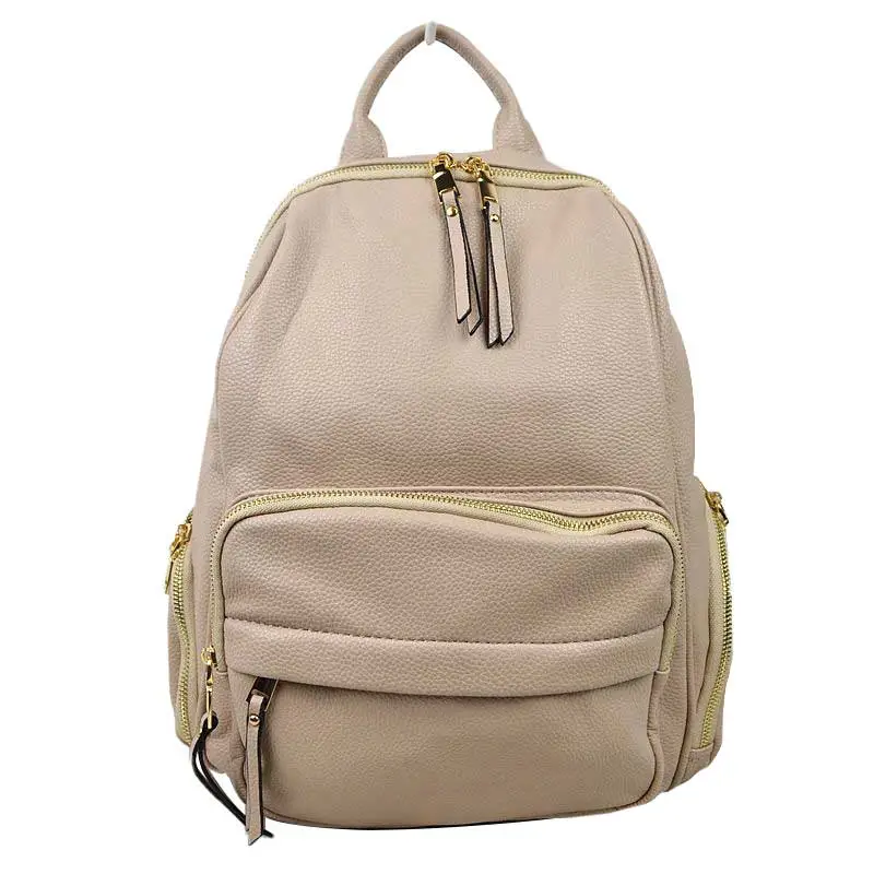 Shoulder Vegan Leather Backpack