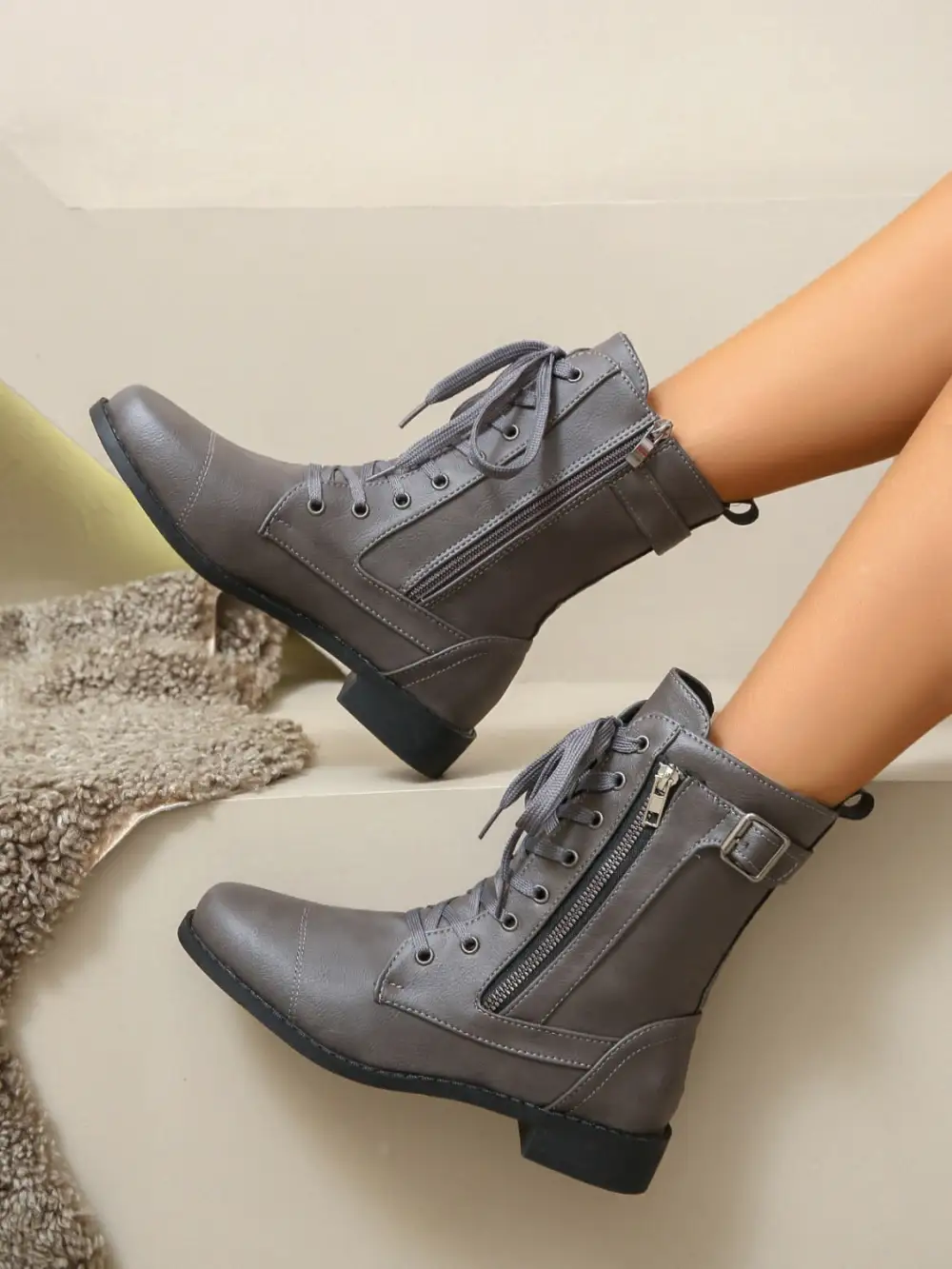 Lace Boots