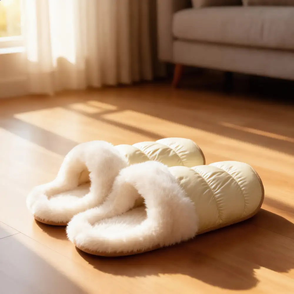 Light Puffy Slippers