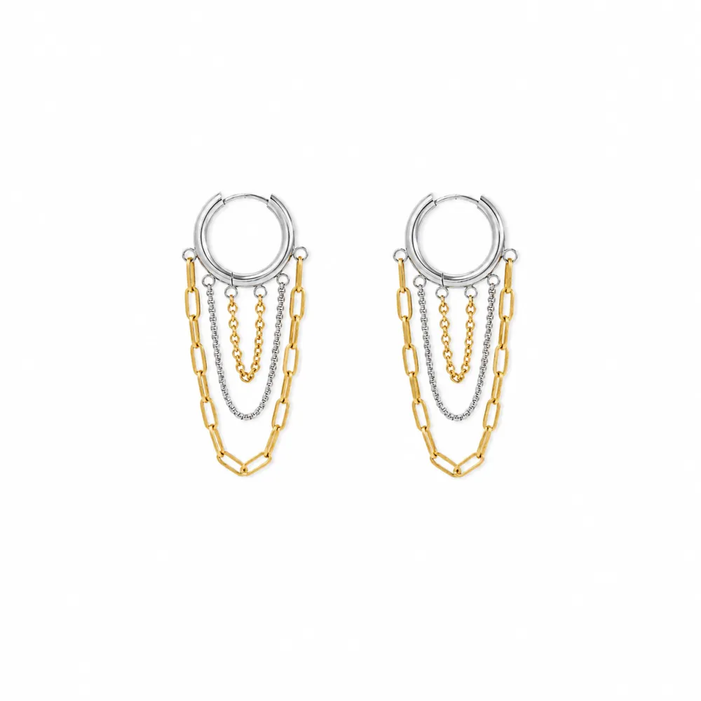 Classic Gold Chain Earrings