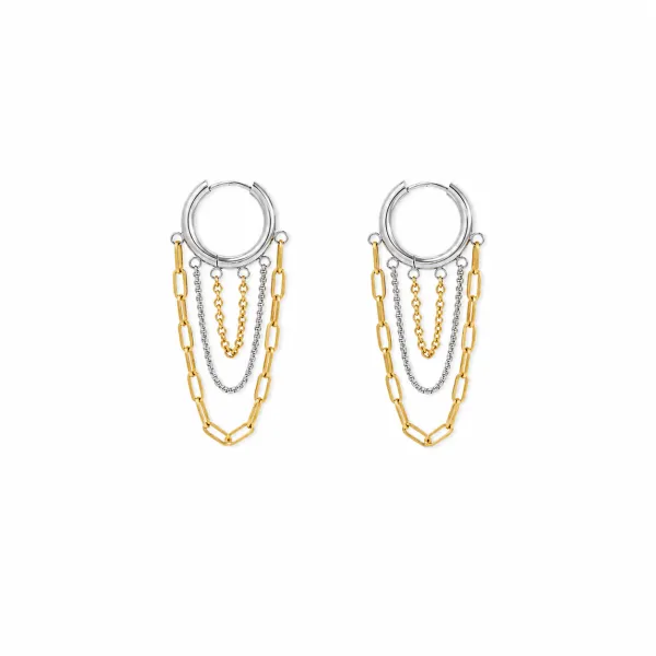 Classic Gold Chain Earrings
