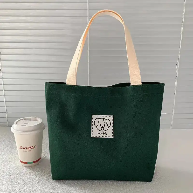 Cute Aesthetic Canvas Tote Bag