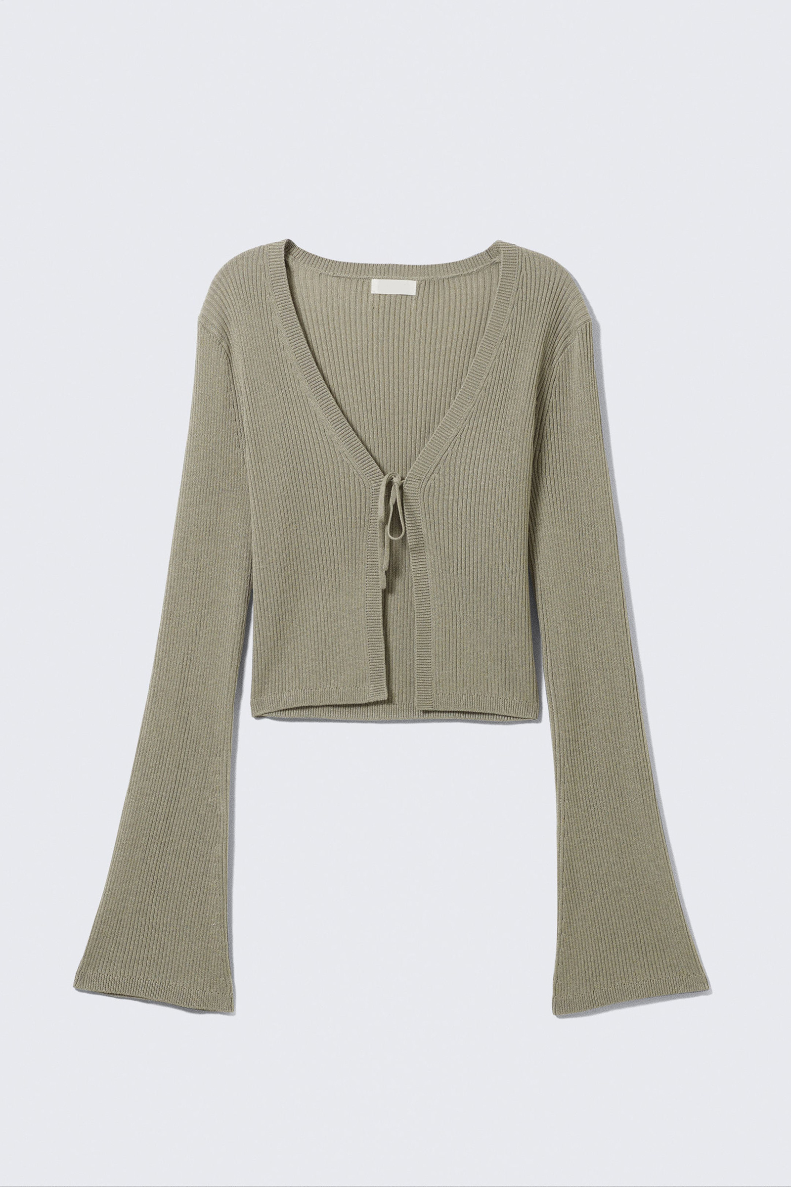 Tied Long Sleeve Cardigan