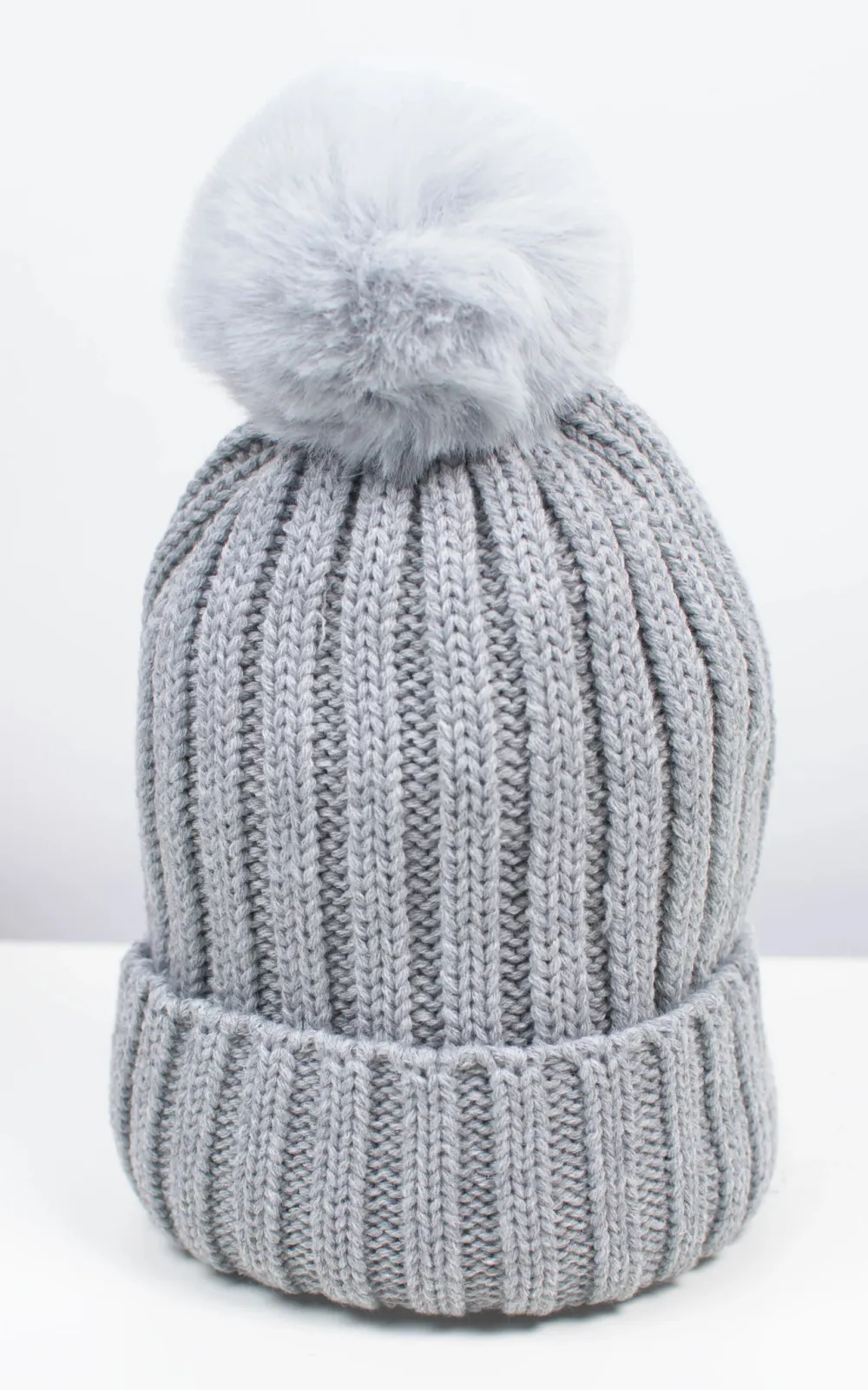 Casual Lazy Warm Fur Ball Hat