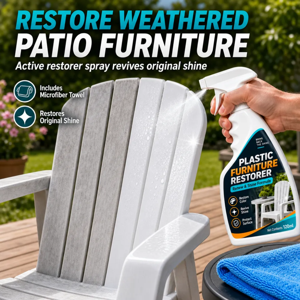KineShineX Plastic Furniture Restorer