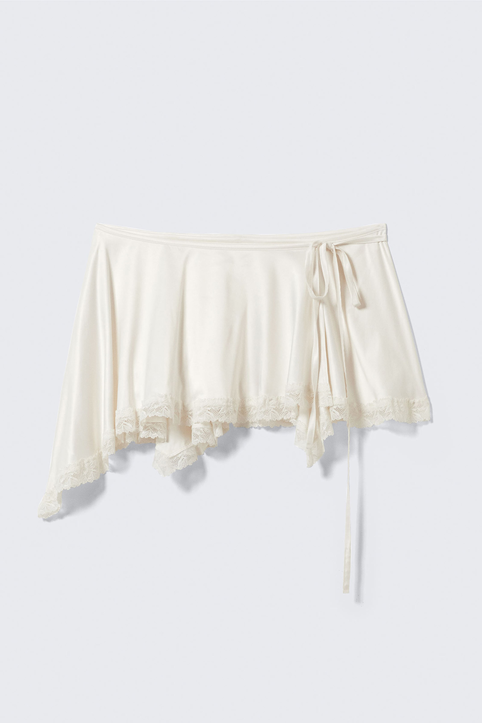 Patchwork Lace Mini Skirt