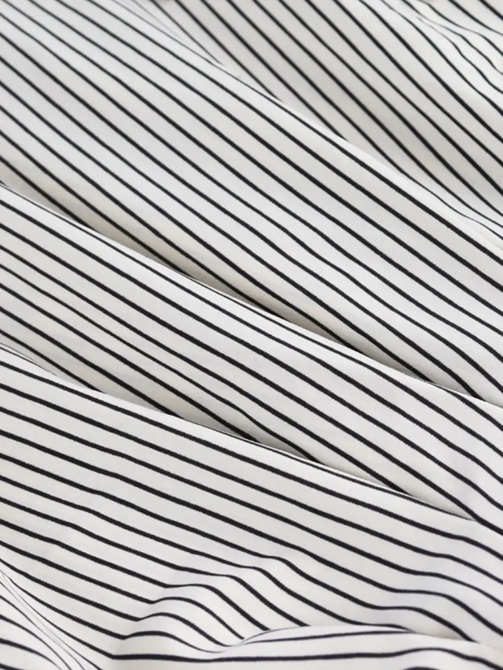 Striped Cinched Waist Shirt