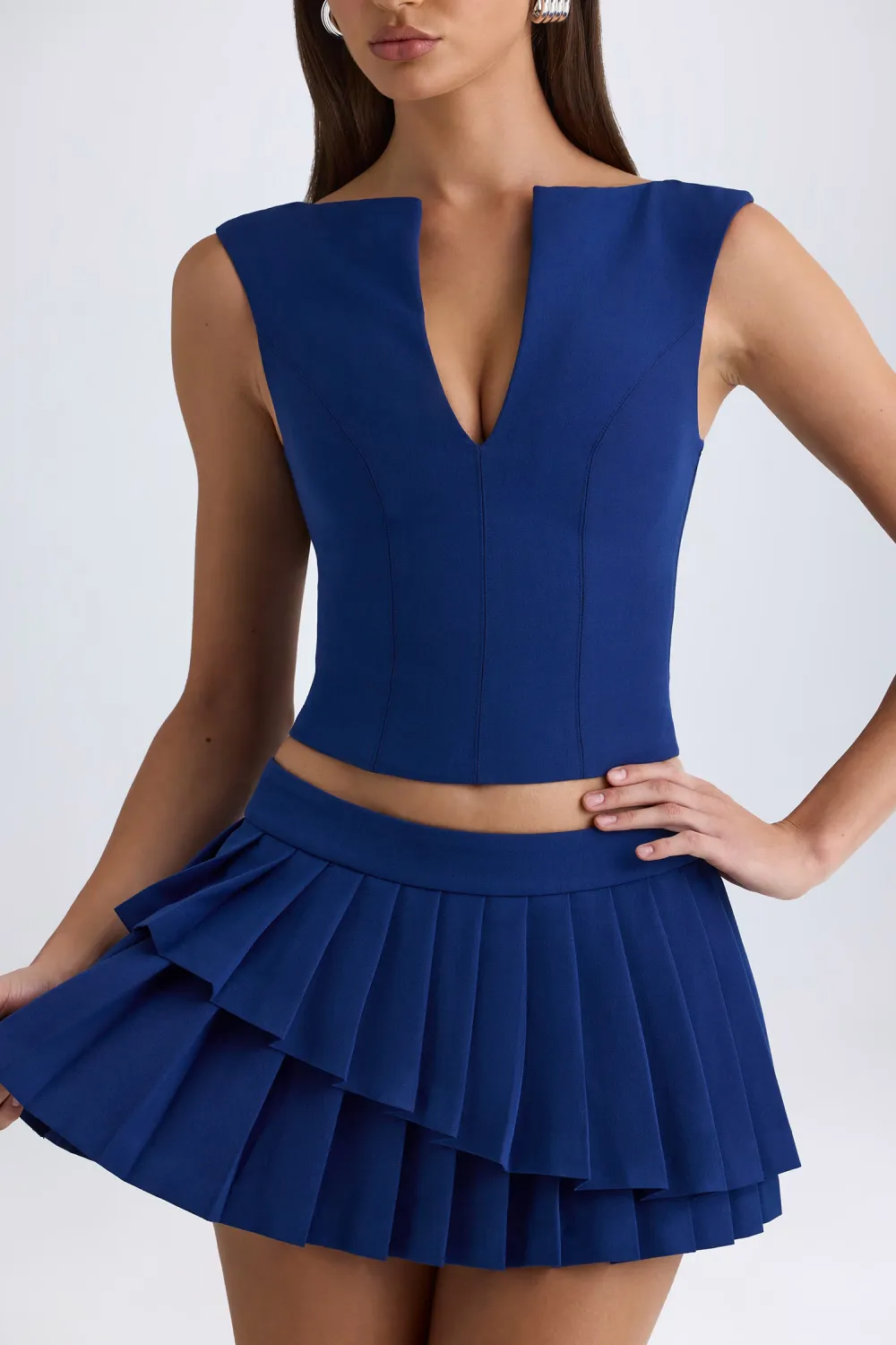 Women's All-Match Right-Shoulder Sleeveless Top