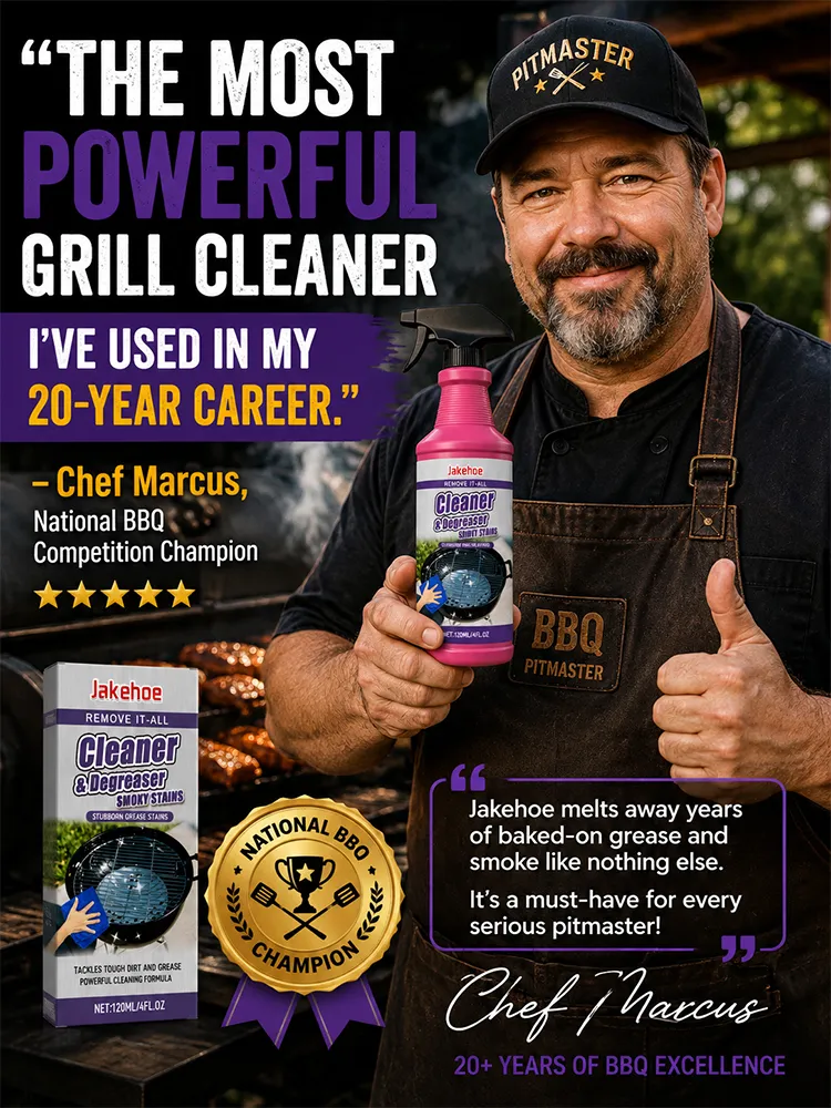 Barbecue grill cleaning agent