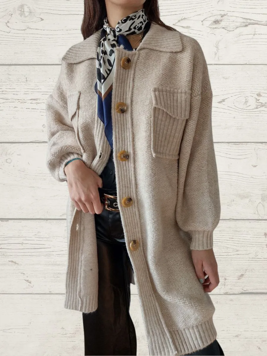 Women Casual Elegant Jacket Sweaters Coat