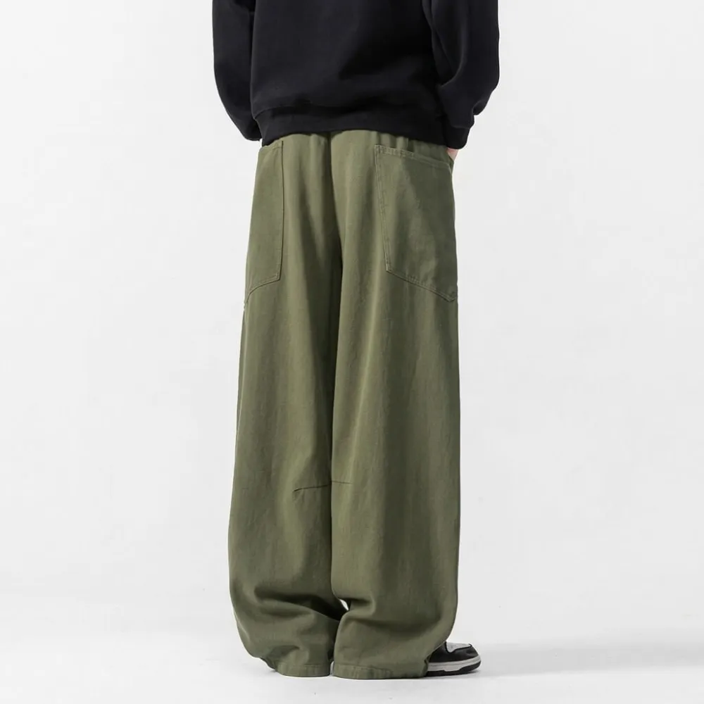 Soft Pleated Wide Pants