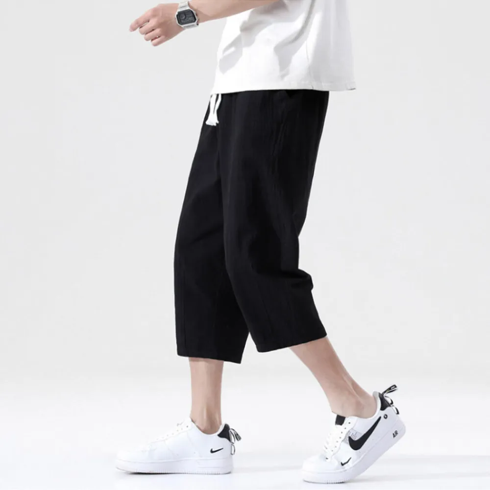 Clean Cropped Casual Pants