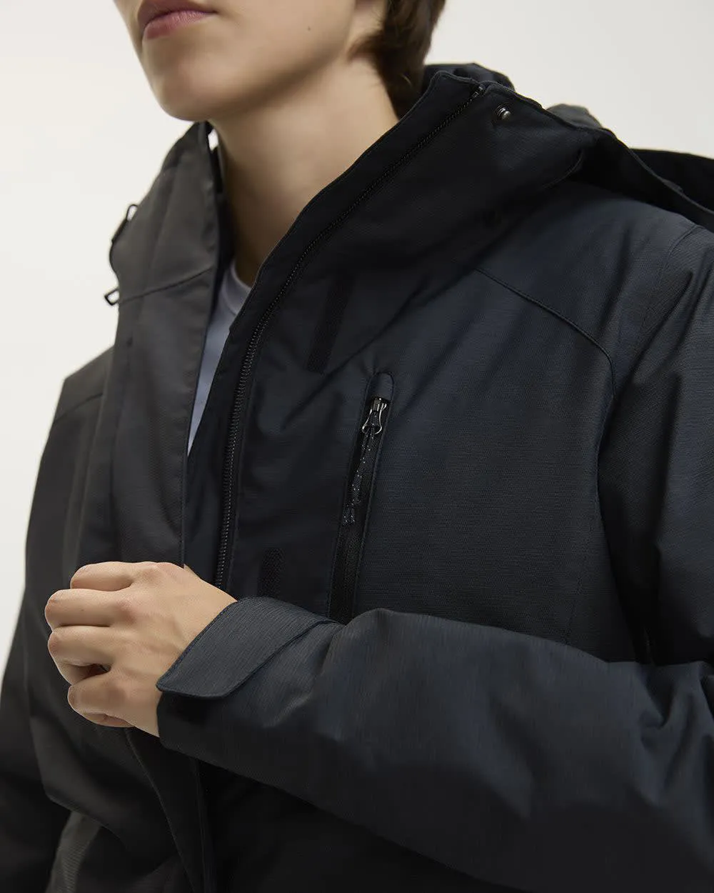 Black Windproof Jacket