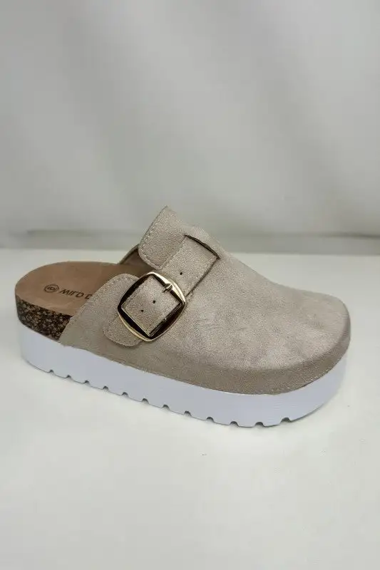 Suede Platform Shoes
