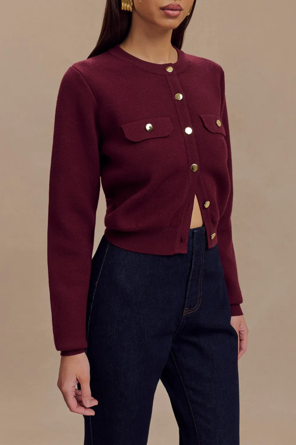 Daily Knit Cotton Cardigan