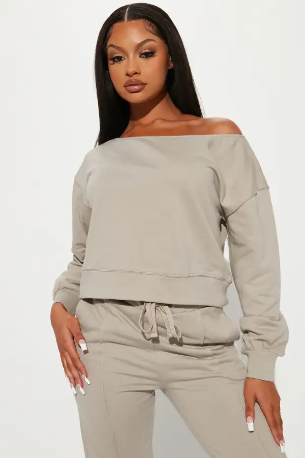 Easy Going Pant Set - Grey